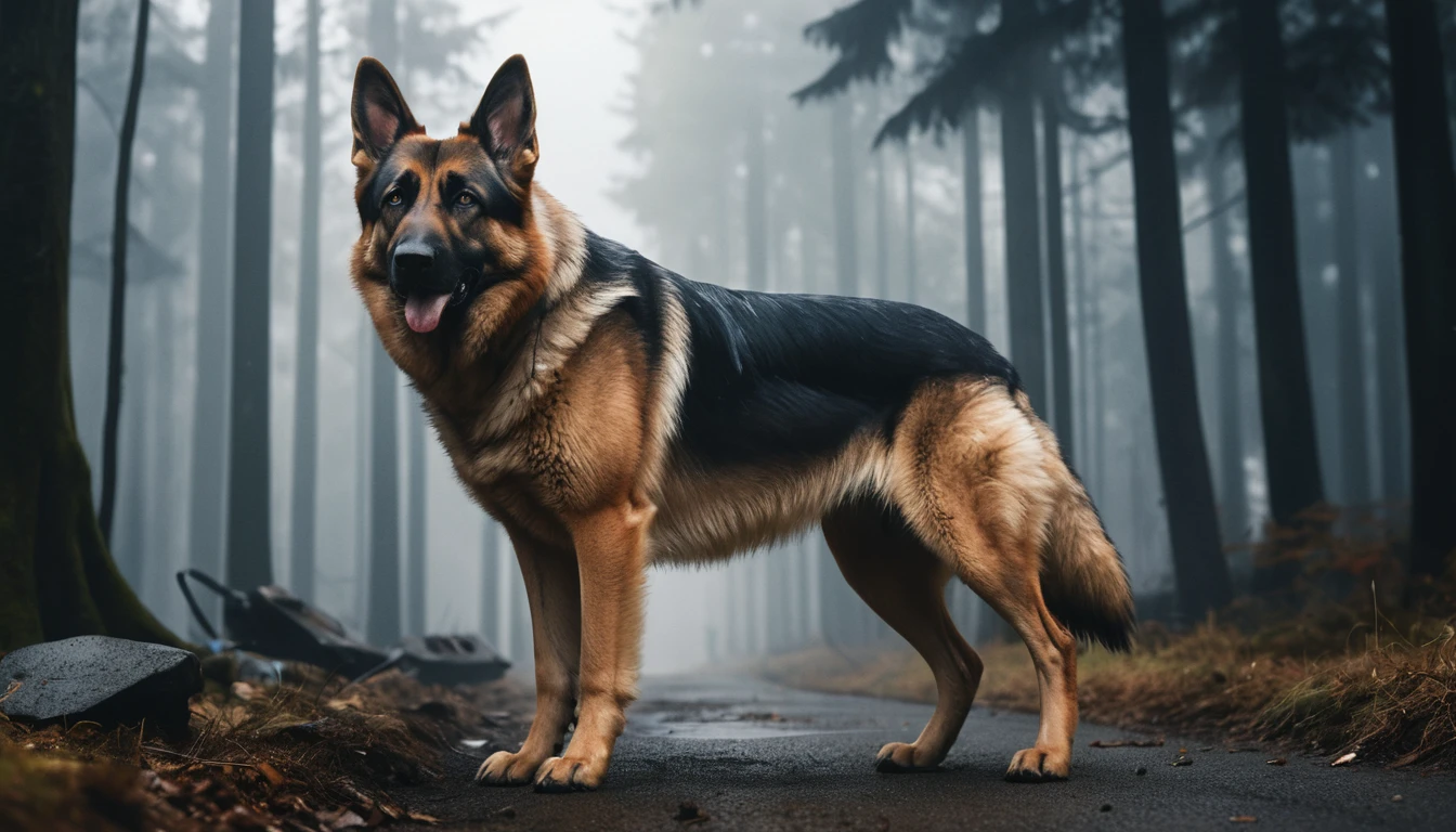 سگ ژرمن شپرد (German Shepherd)
