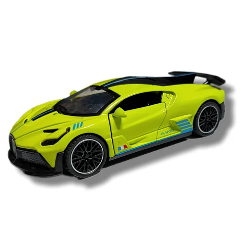 ماشین فلزی بوگاتی شیرون سبز س 1/28 کد 3241