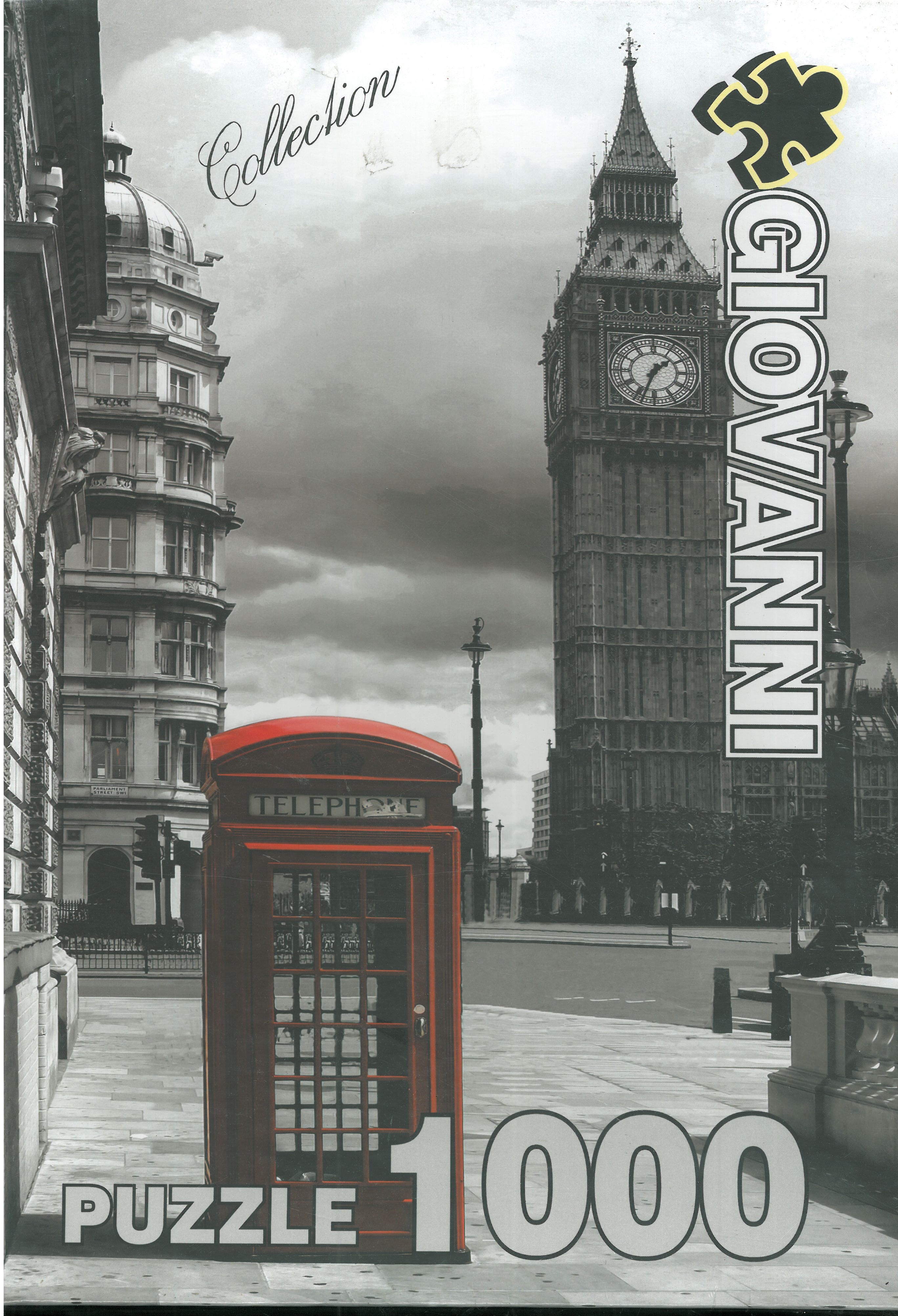 پازل جیوانی 1000 قطعه طرح ساعت بیگ بن