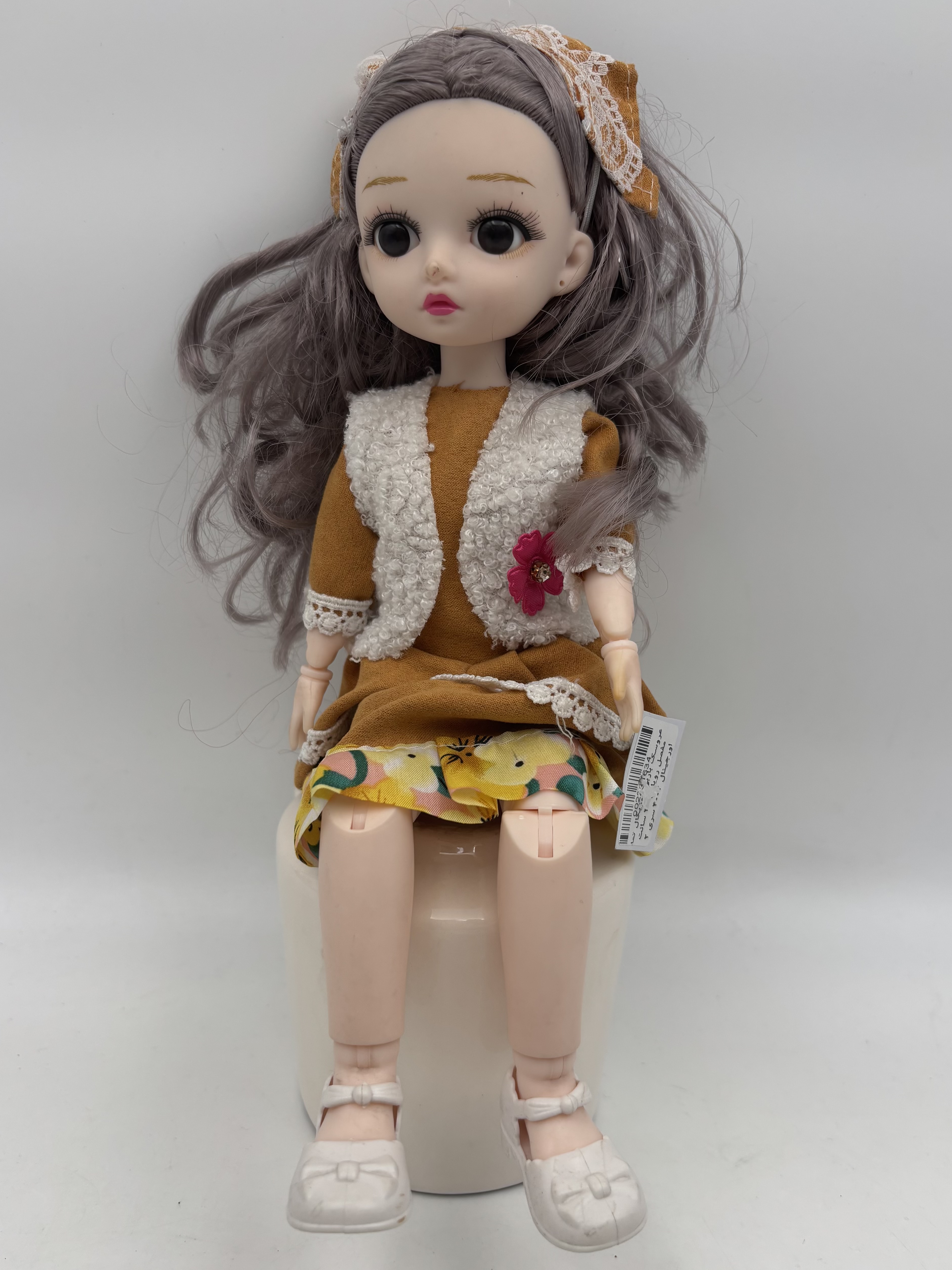 عروسک باربی موزیکال تمام مفصل رویایی 30 سانتی اورجینال 4002