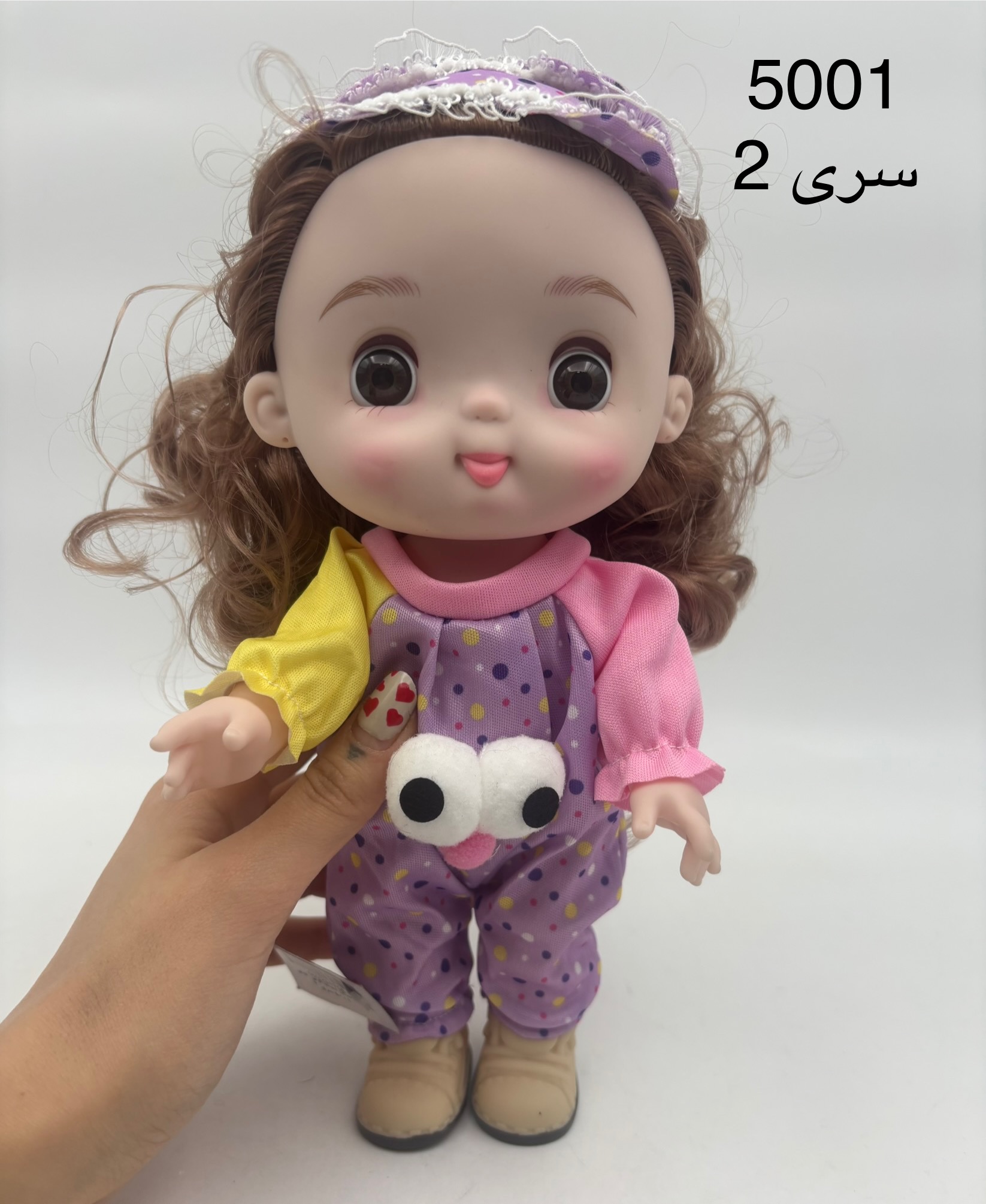 عروسک سیلیکونی تپلی 5001