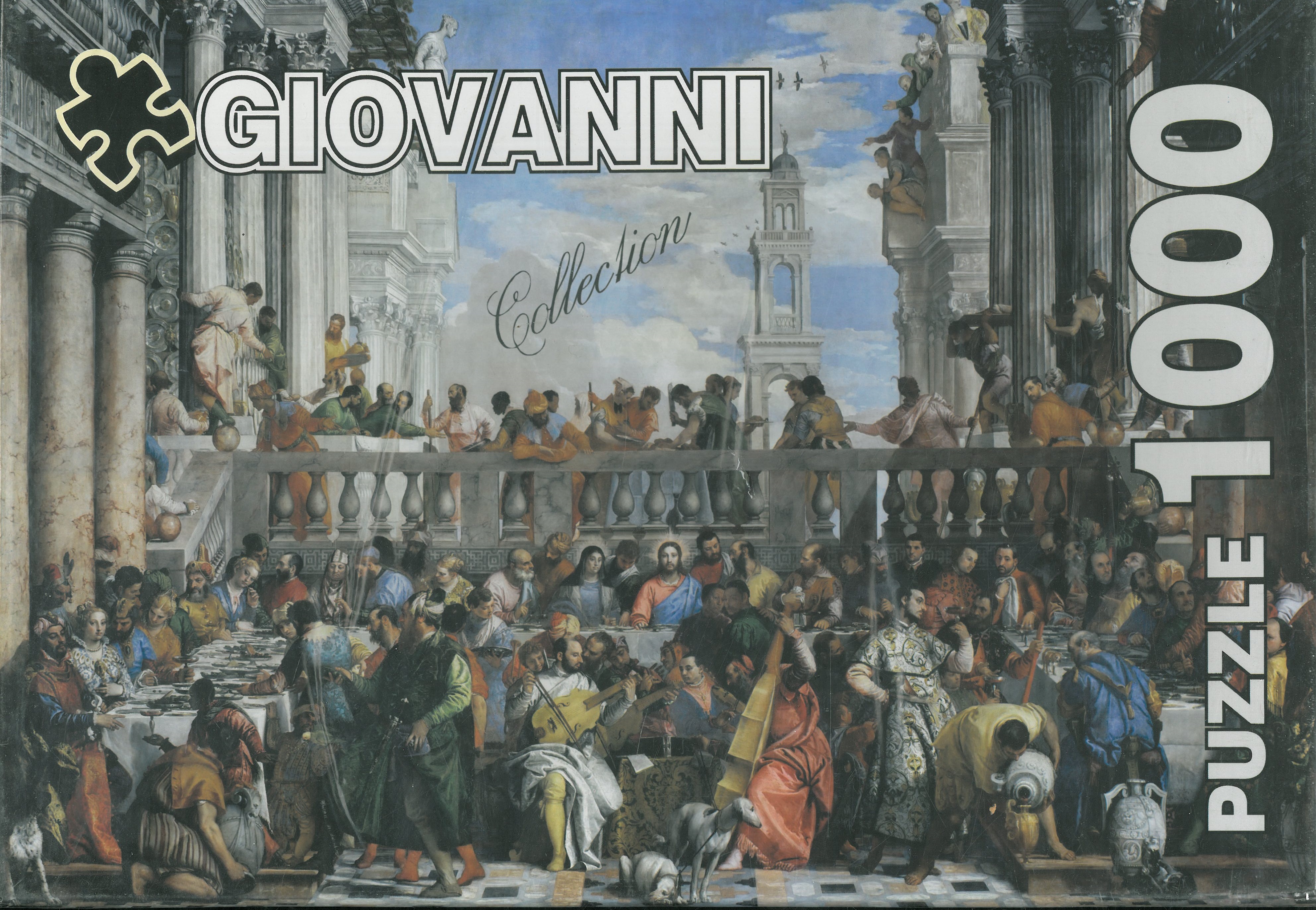 پازل جیوانی 1000 قطعه طرح عروسی در قانا(ازدواج)