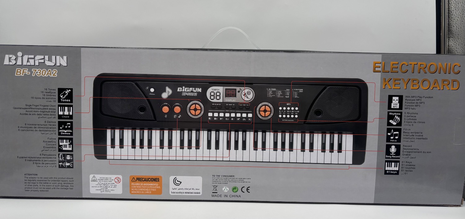ارگ 61 کلید بیگ فان A2 کد 730