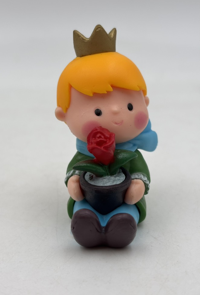 فیگور شازده کوچولو طرح گلدان گل رز 713/2