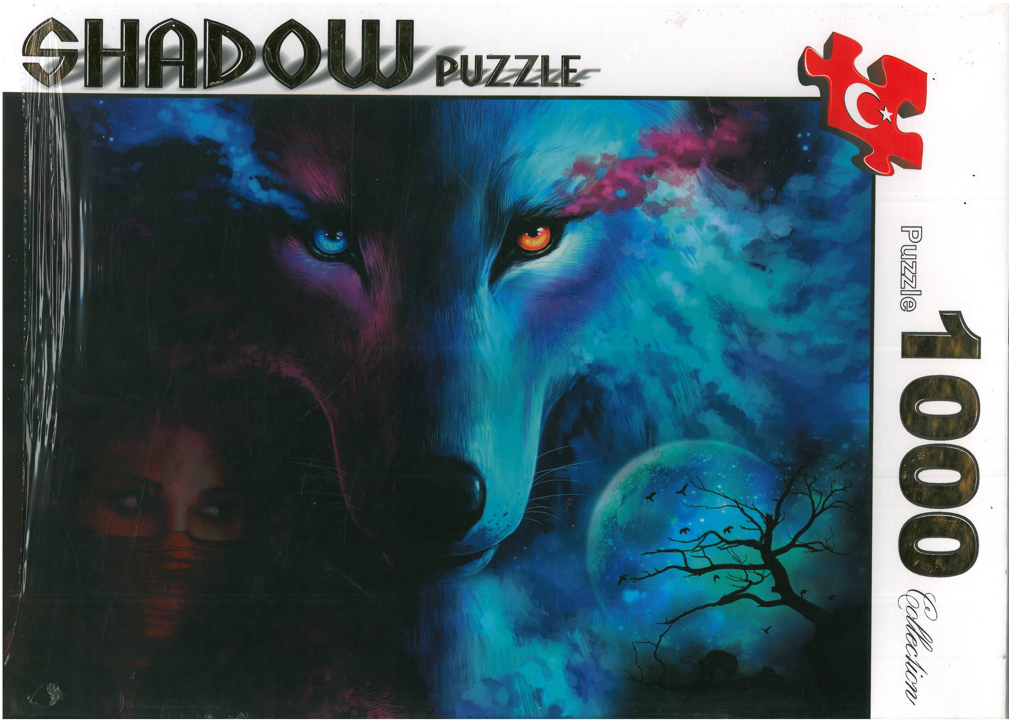 پازل شادوو 1000 قطعه طرح گرگ کهکشانی