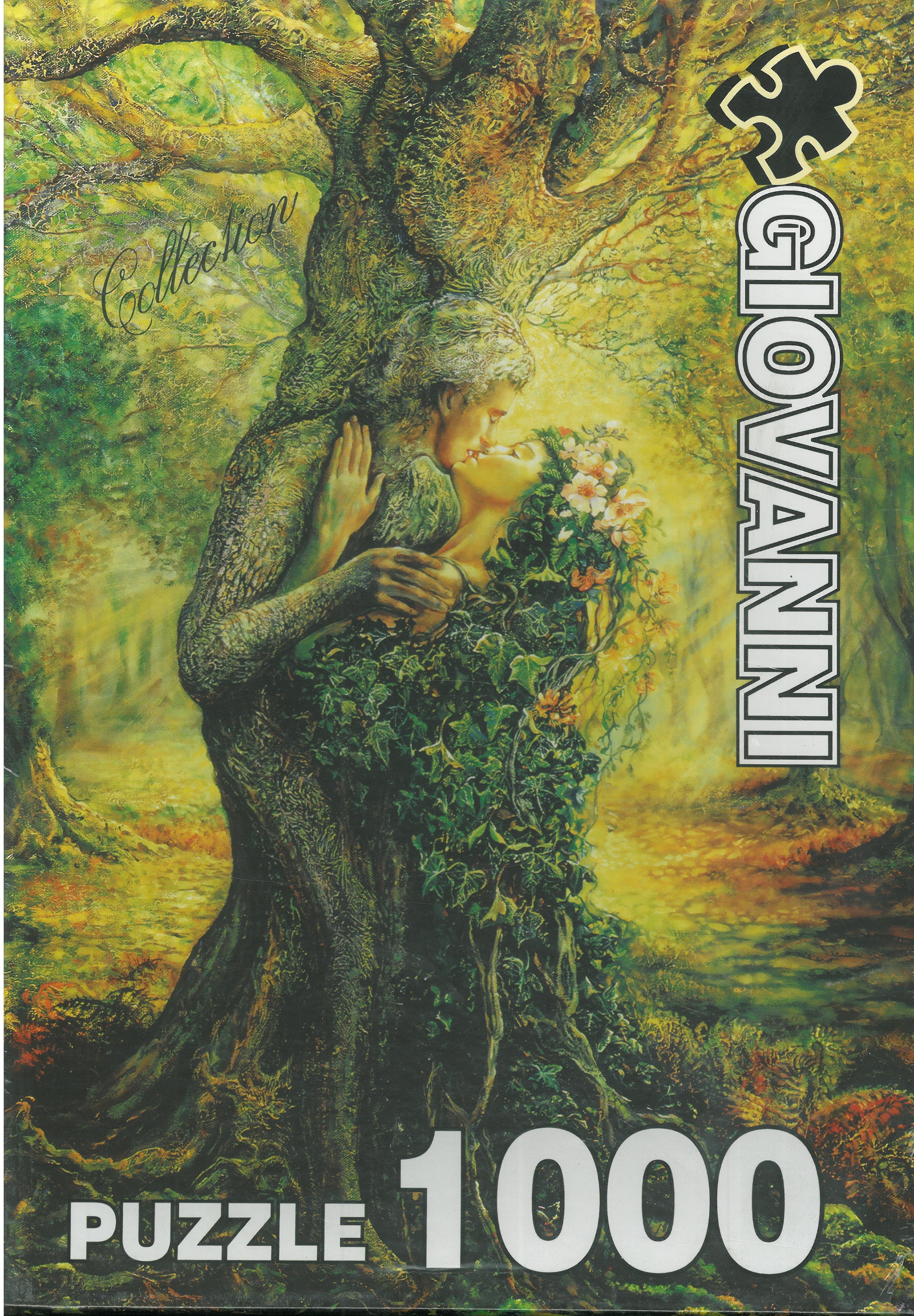 پازل جیواني 1000 قطعه طرح حوری جنگلی و روح درخت