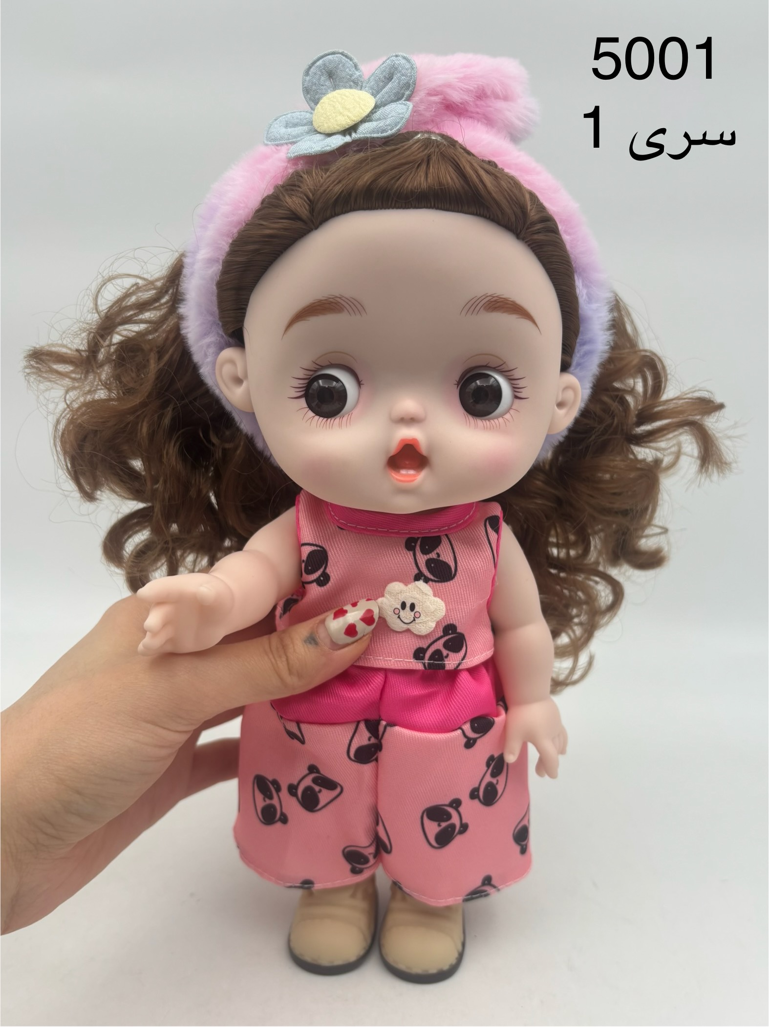 عروسک سیلیکونی تپلی 5001