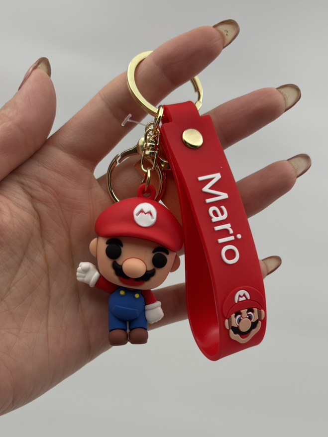 جاکلیدی سیلیکونی (سوپر ماریو) کلاه قرمزی فانتزی اورجینال