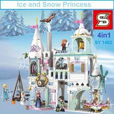 لگو دخترانه فروزن السا پرنسس برف و یخ SY-1428A ice and snow princess