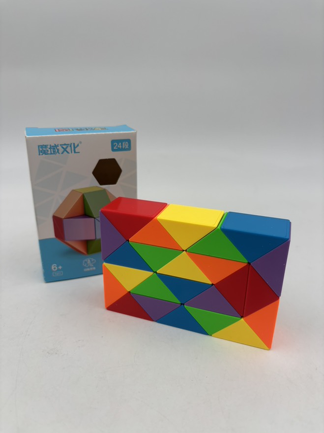 روبیک ماری 24تکه مویو رنگی