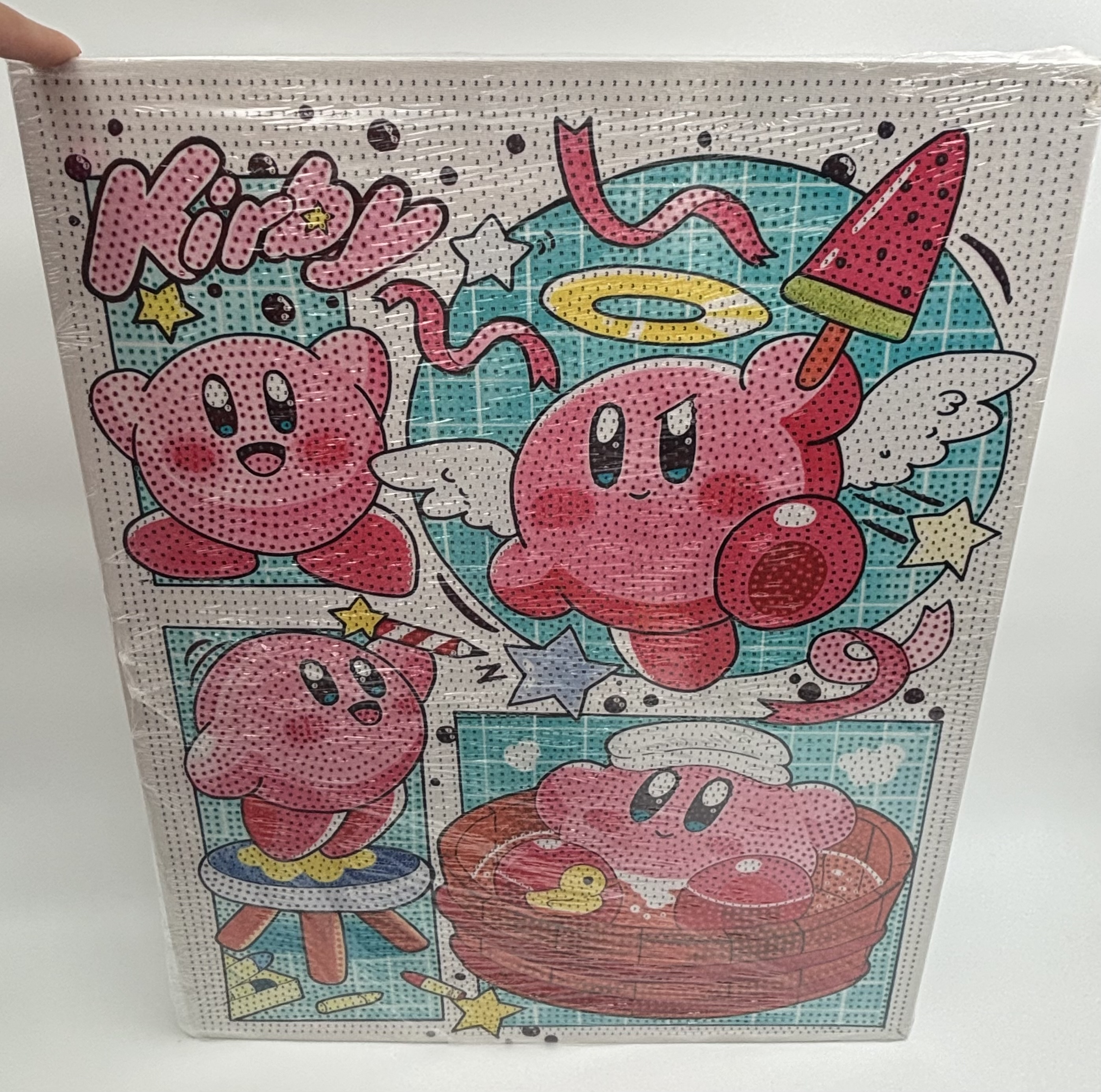 نقاشی الماسی بومی 40*50 طرح کربی