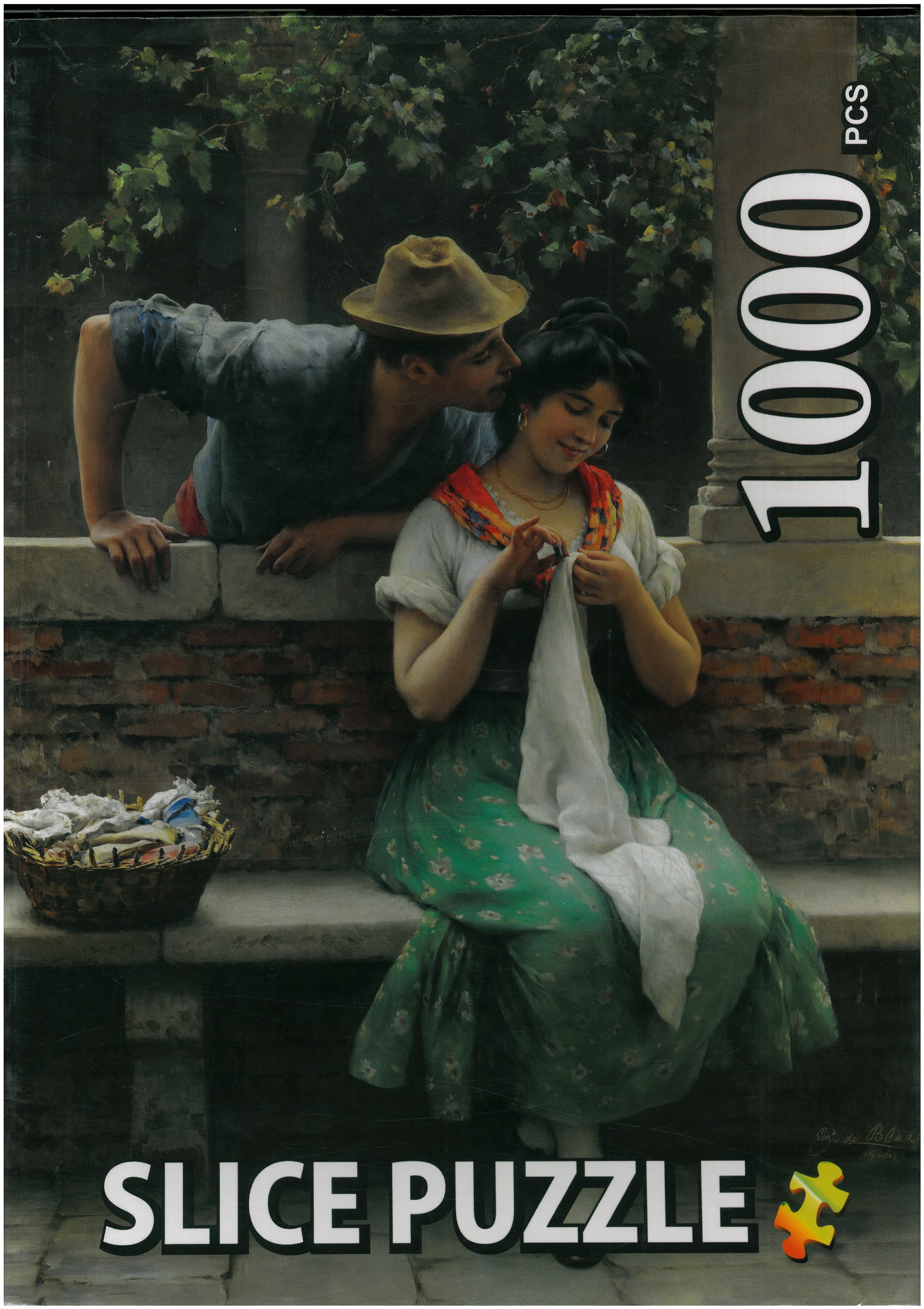 پازل اسلایس 1000 قطعه طرح عشاق ونیزی