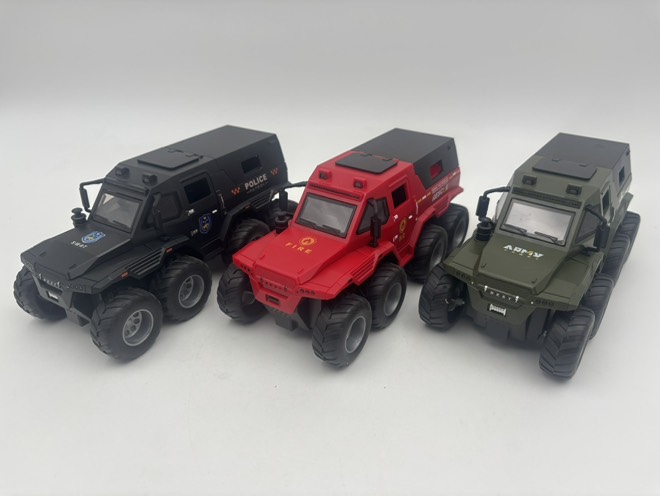 ماشین آفرود زرهی 8 چرخ قدرتی کد 7755