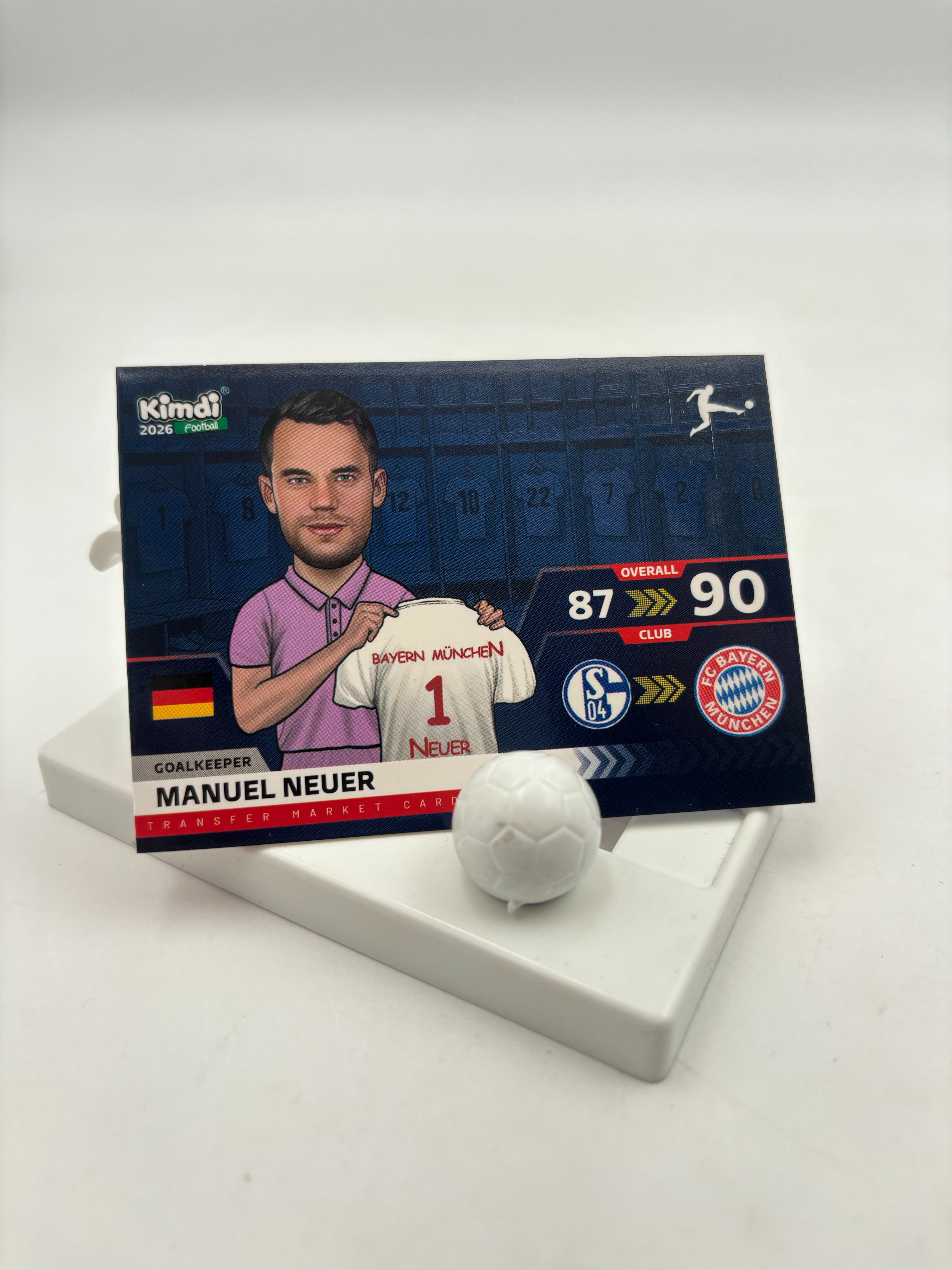 کارت کیمدی سری ترنسفر مانوئل نویر 2026