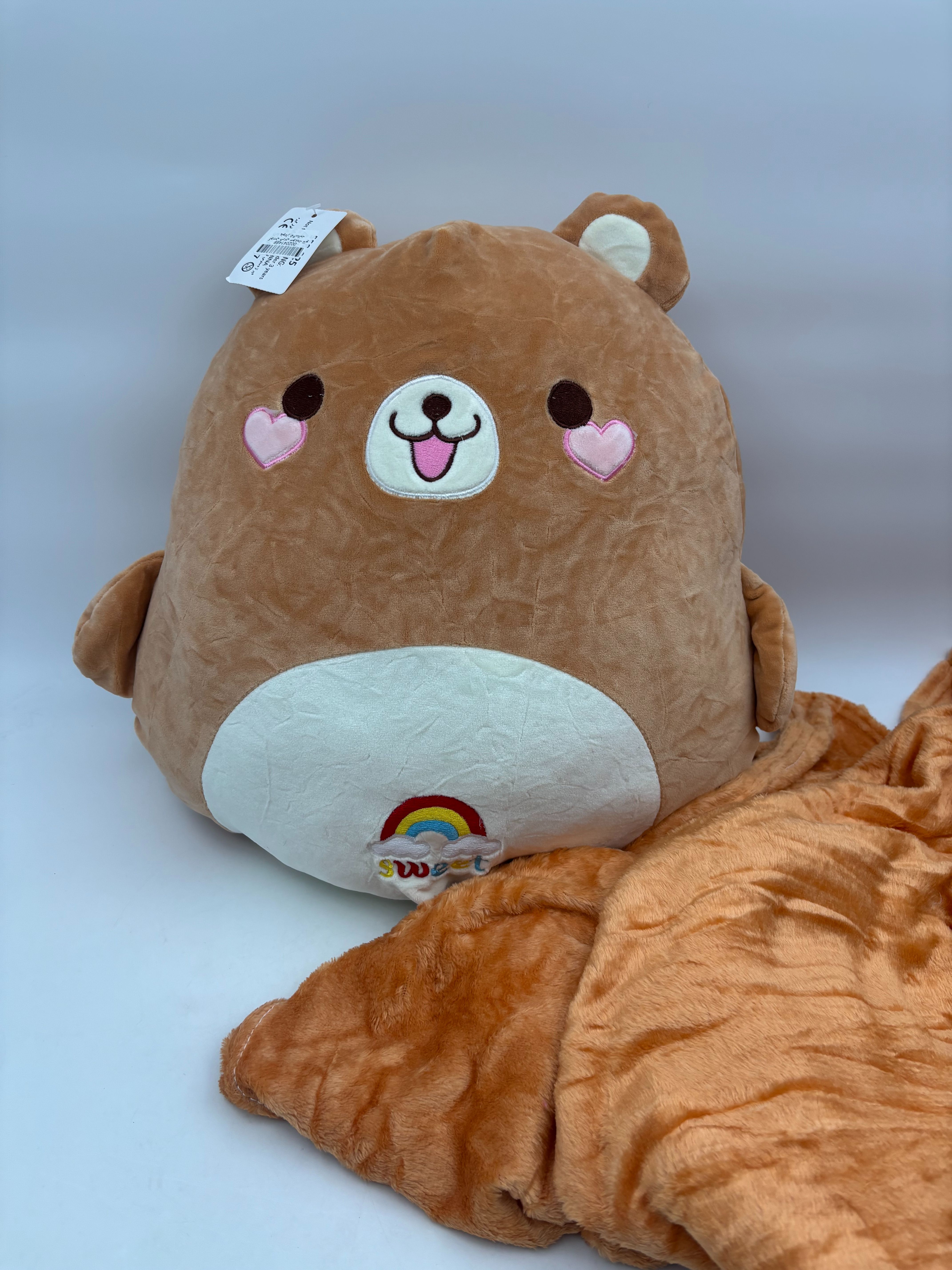 کوسن خرس سوییت نانو پتودار 45سانتی