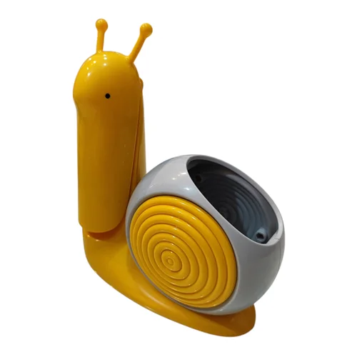 چراغ مطالعه تاشو جاقلمی دار حلزون زرد 8805