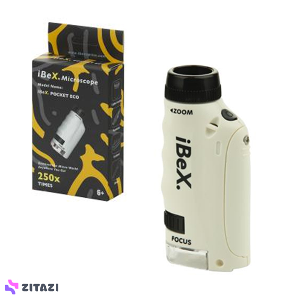 میکروسکوپ جیبي آیبکس مدل (پاکت اکو) pocketEco250x