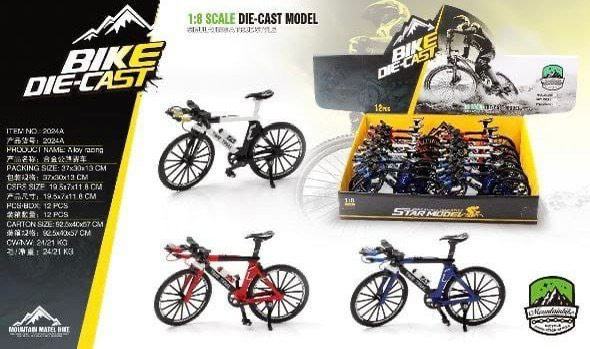 دوچرخه فلزی مسابقه ای حرفه ای طرح Time Trial سایز 1/8 کد2024