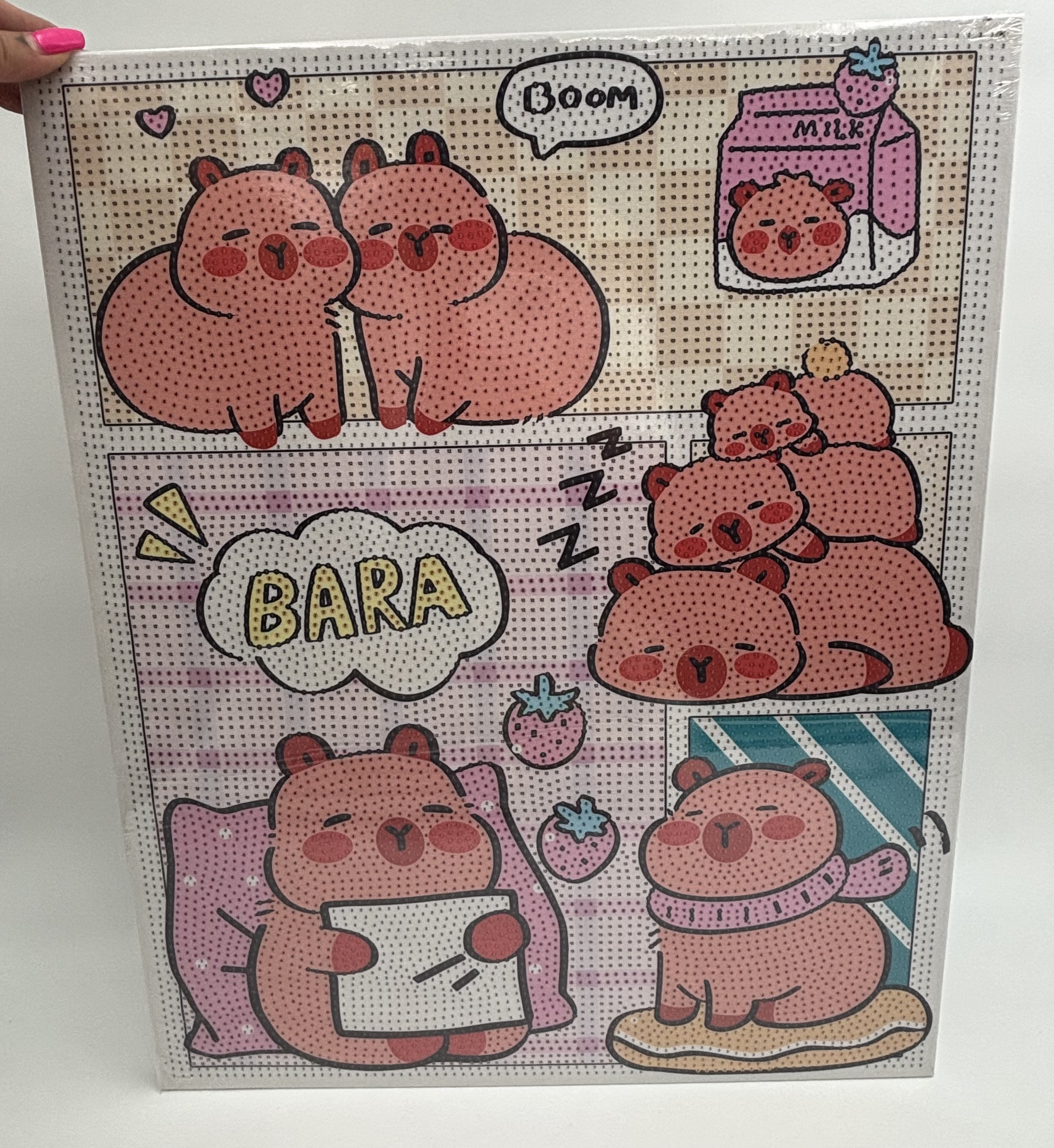 نقاشی الماسی بومی 40*50 طرح کاپی بارا