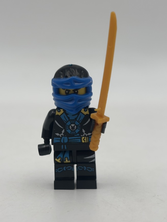 مینی فیگور لگویی جی (Jay) نینجای لباس مشکی و جزئیات آبی و ماسک آبی (نینجاگو) 2636