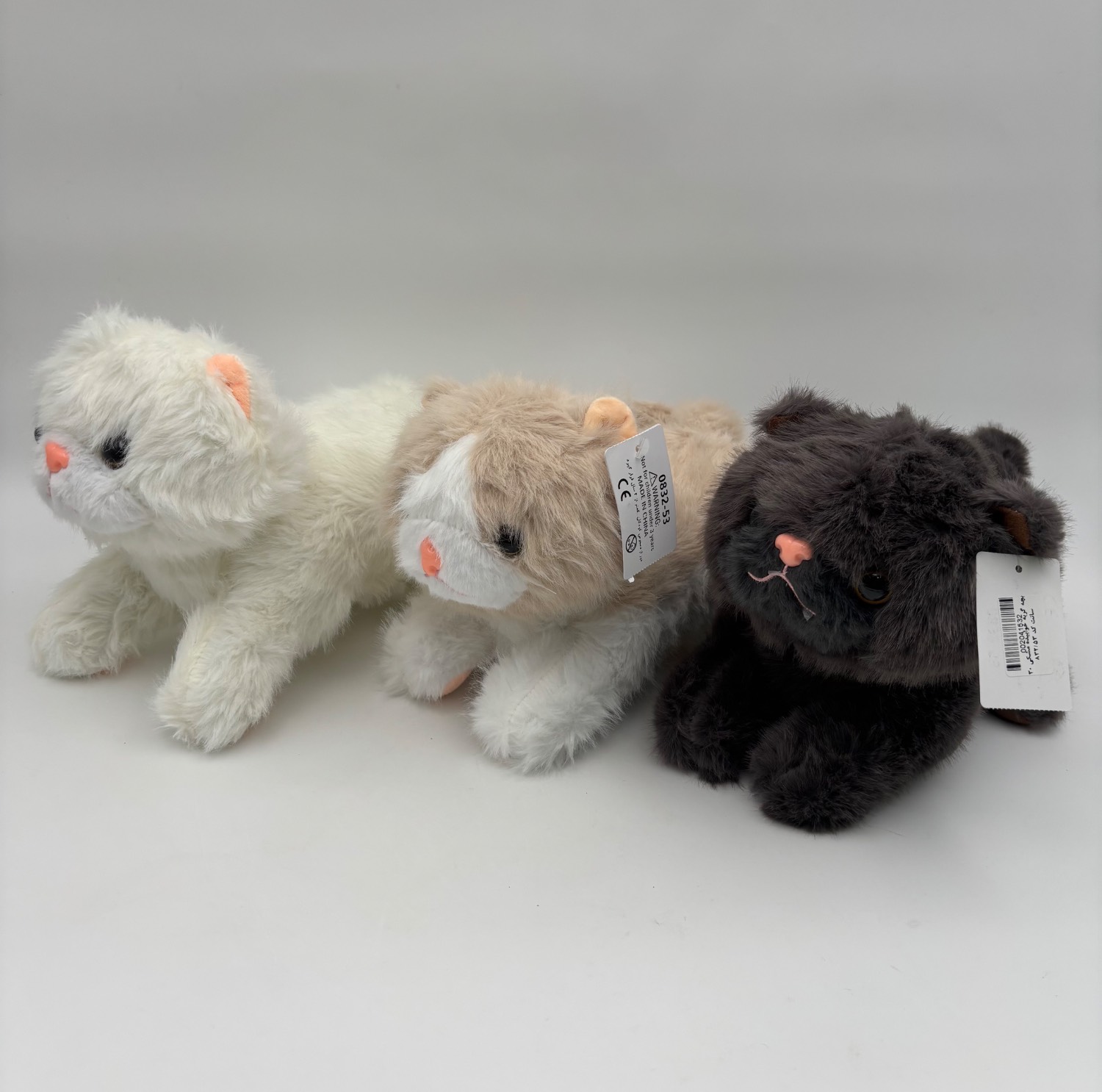 بچه گربه خوابیده 30 سانت کد 832/53