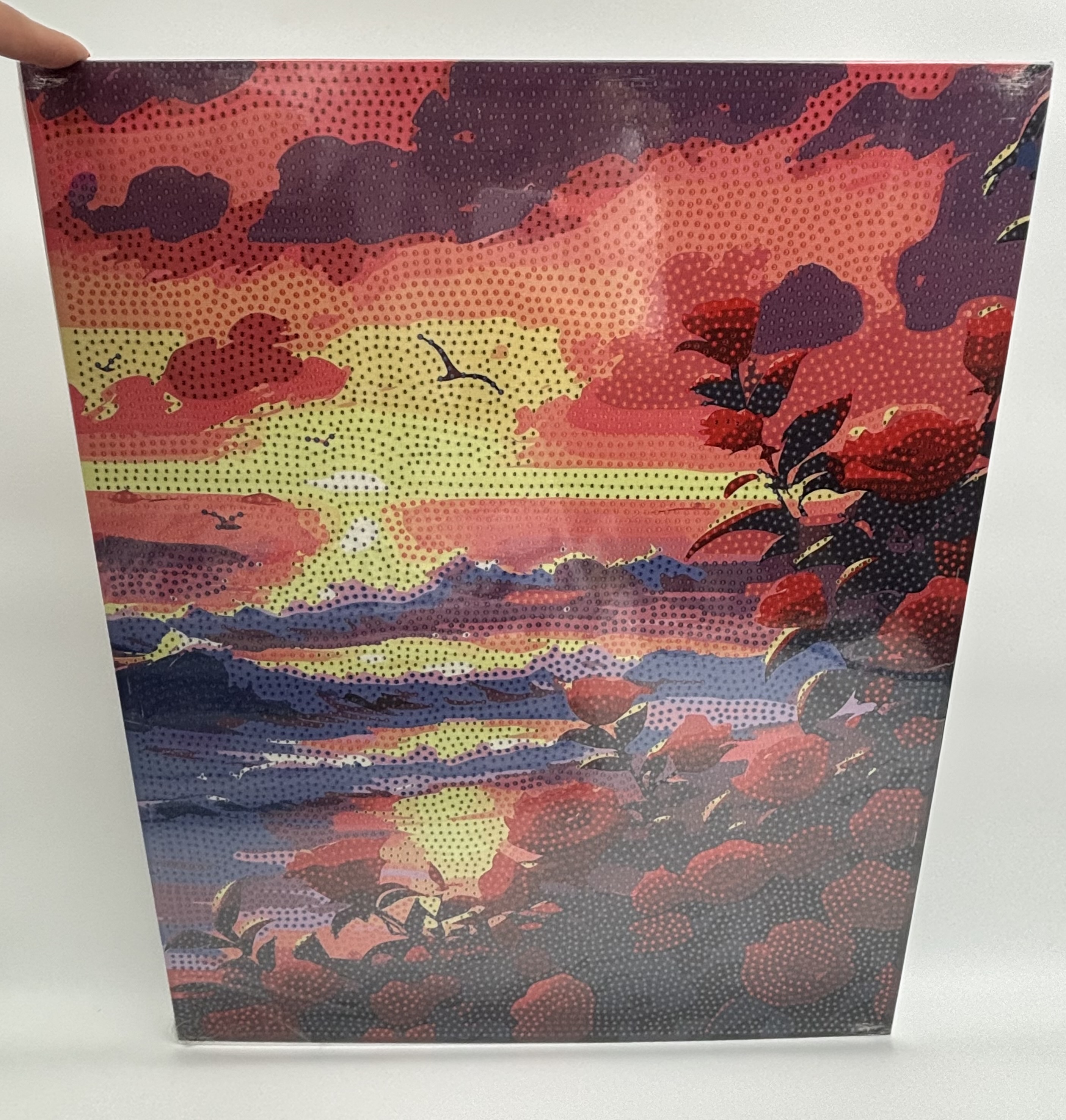 نقاشی الماسی بومی 40*50 طرح غروب آفتاب