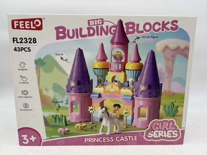 لگو قطعه درشت قصر پرنسس و اسب سفید 2328