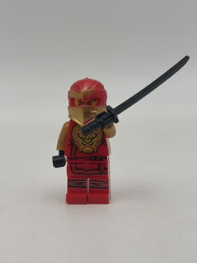 مینی فیگور لگویی کای (Kai) نینجای قرمز با زره طلایی (نینجاگو) 2636