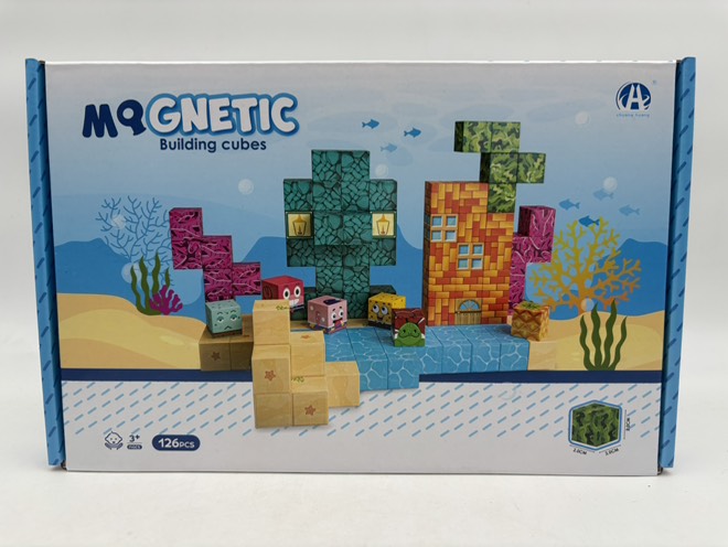 لگو مکعب مگنتی ماینکرافت 126 تیکه تم دریایی (باب اسفنجی) 1405