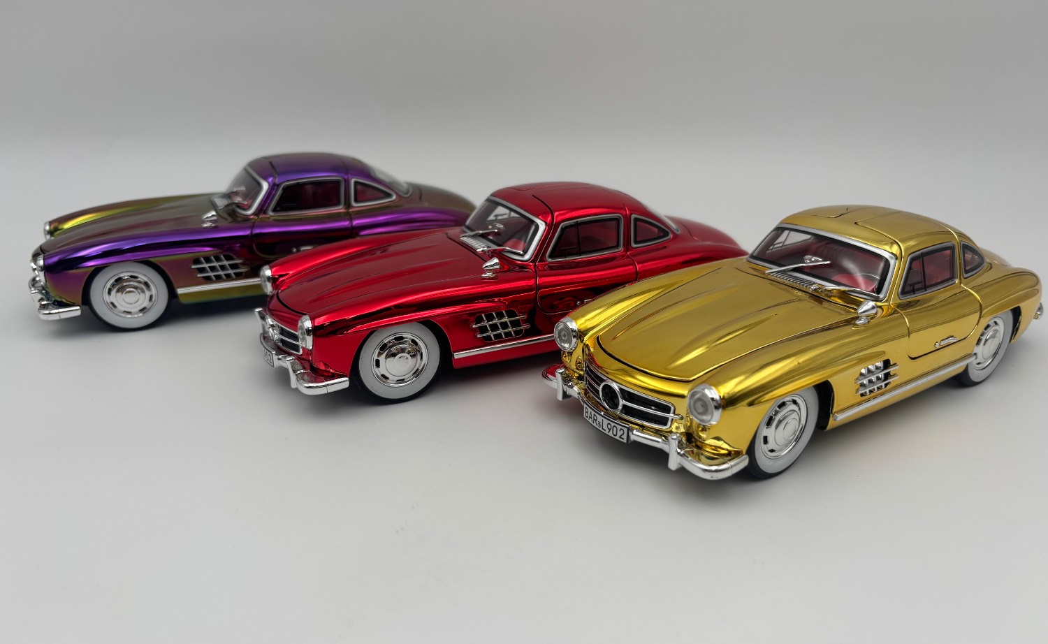 ماشین فلزی بنز 1954 SL300 سایز 1/24 CZ192A