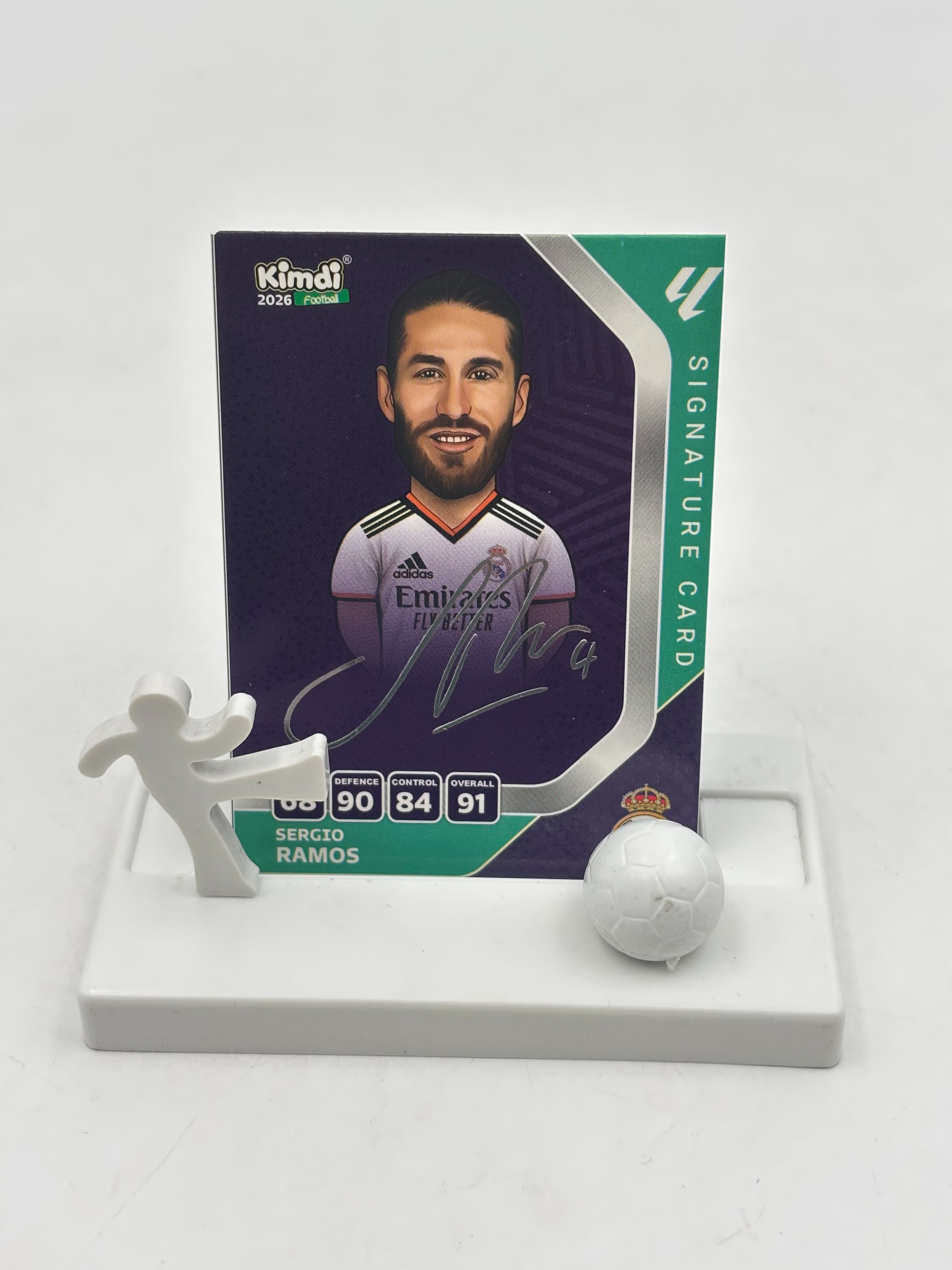 کارت امضا سری امضا سرخیو راموس 2026