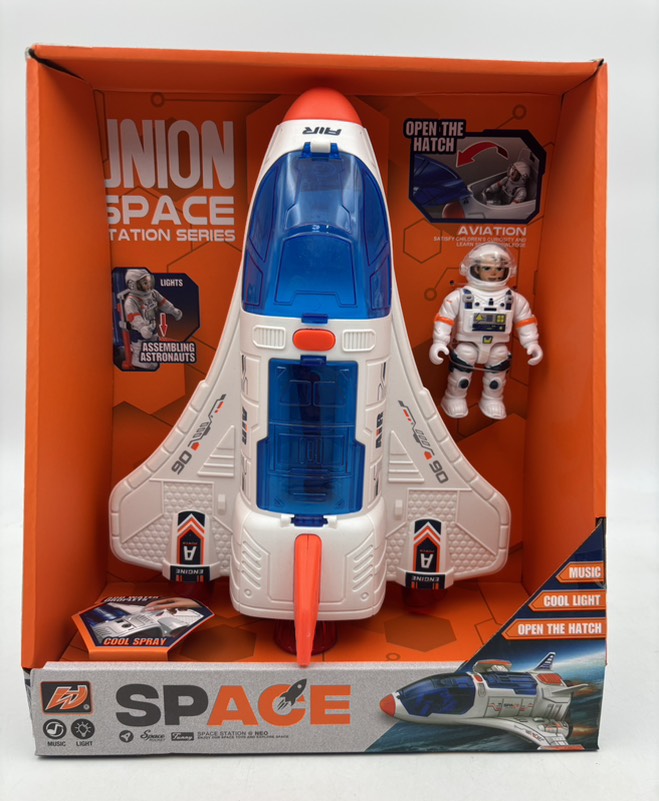 ست شاتل فضایی دودزا با فضانورد کد 102