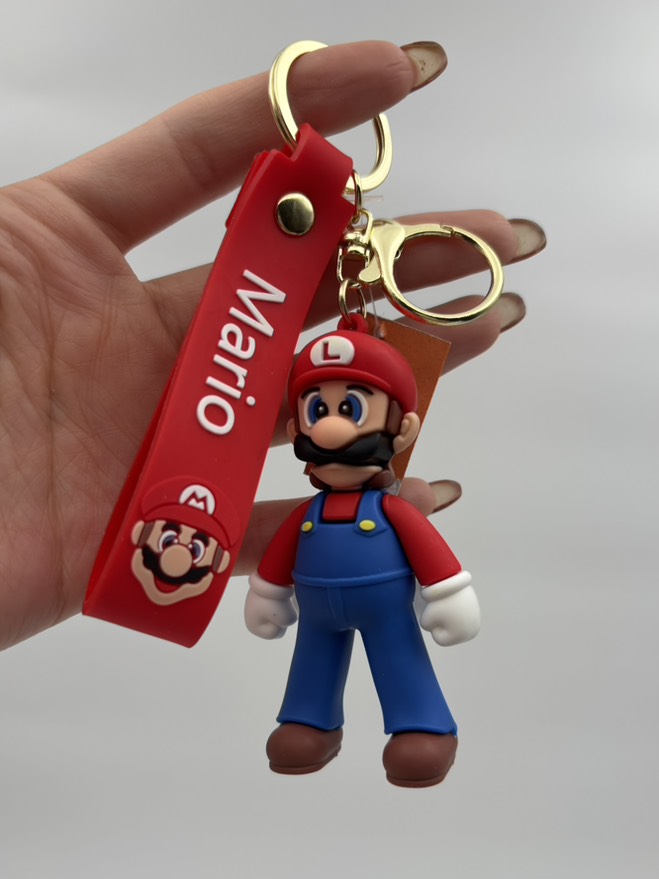 جاکلیدی سیلیکونی (سوپر ماریو) کلاه قرمز ایستاده اورجینال