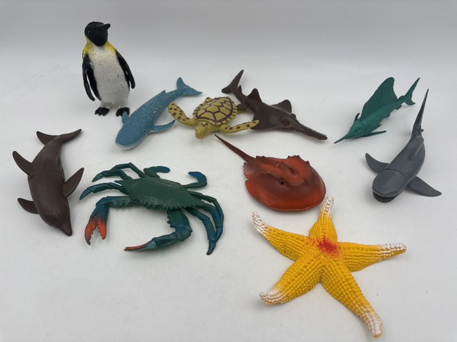 ست حیوانات دریایی 10عددی کد503/9