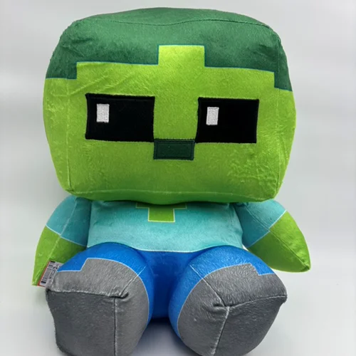 عروسک زامبی نشسته 40 سانتی ماینکرافت کد 9126