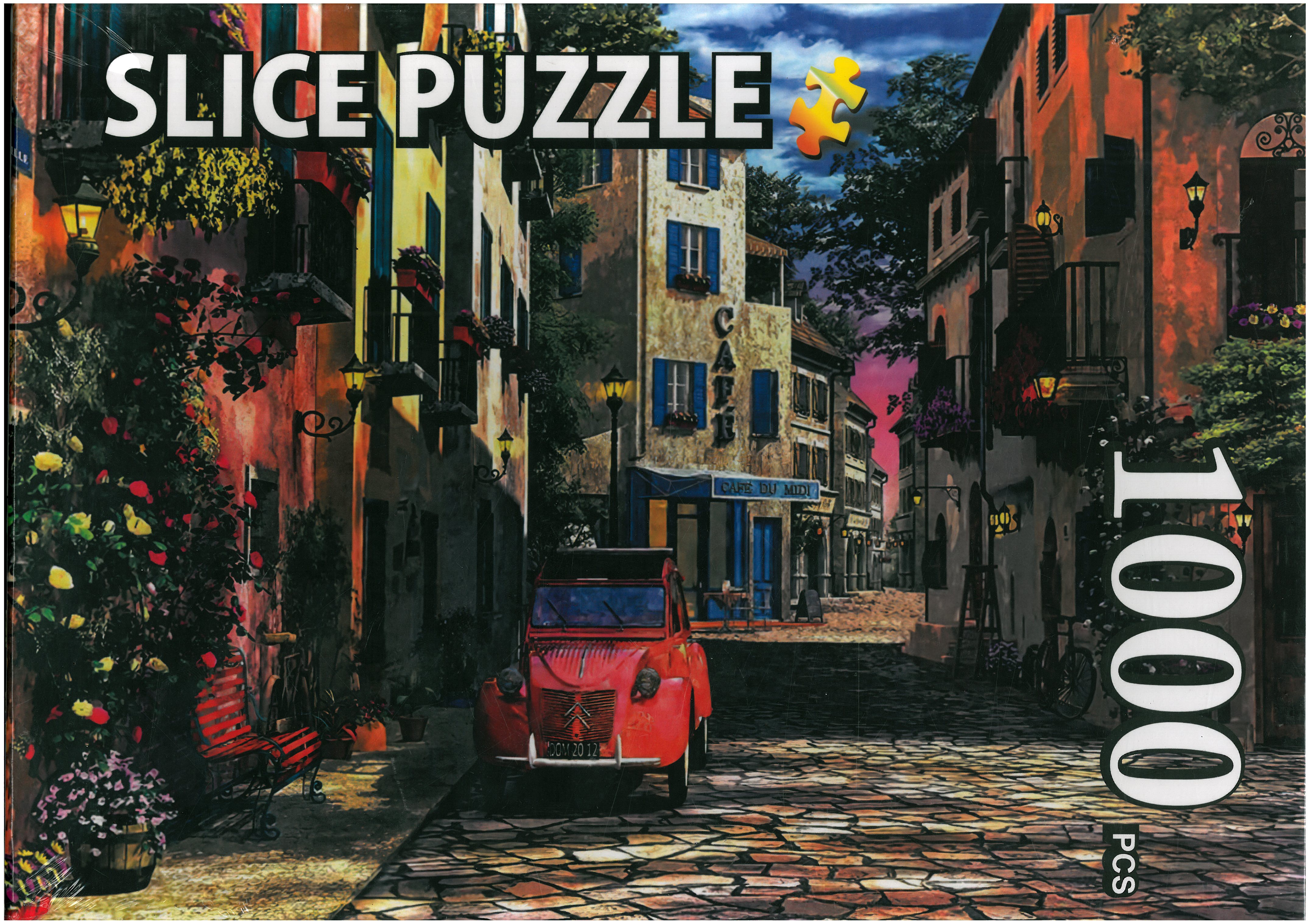 پازل اسلایس 1000 قطعه طرح خیابان فرانسوی