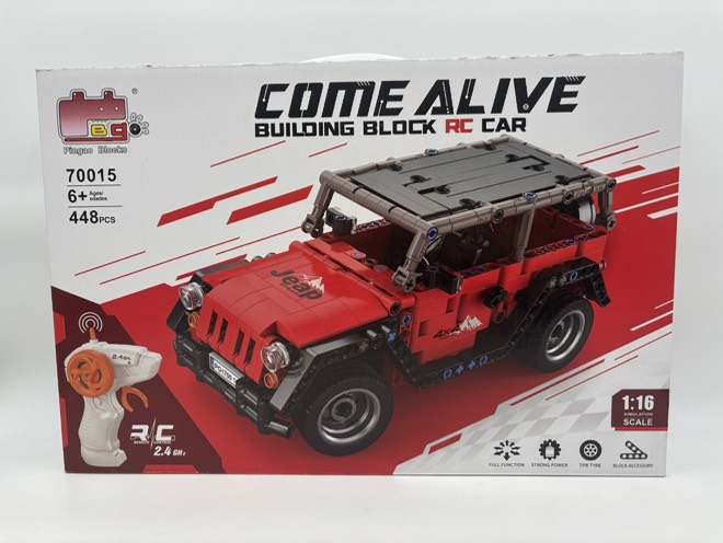 لگو ماشین کنترلی طرح جیپ قرمز کد 70015