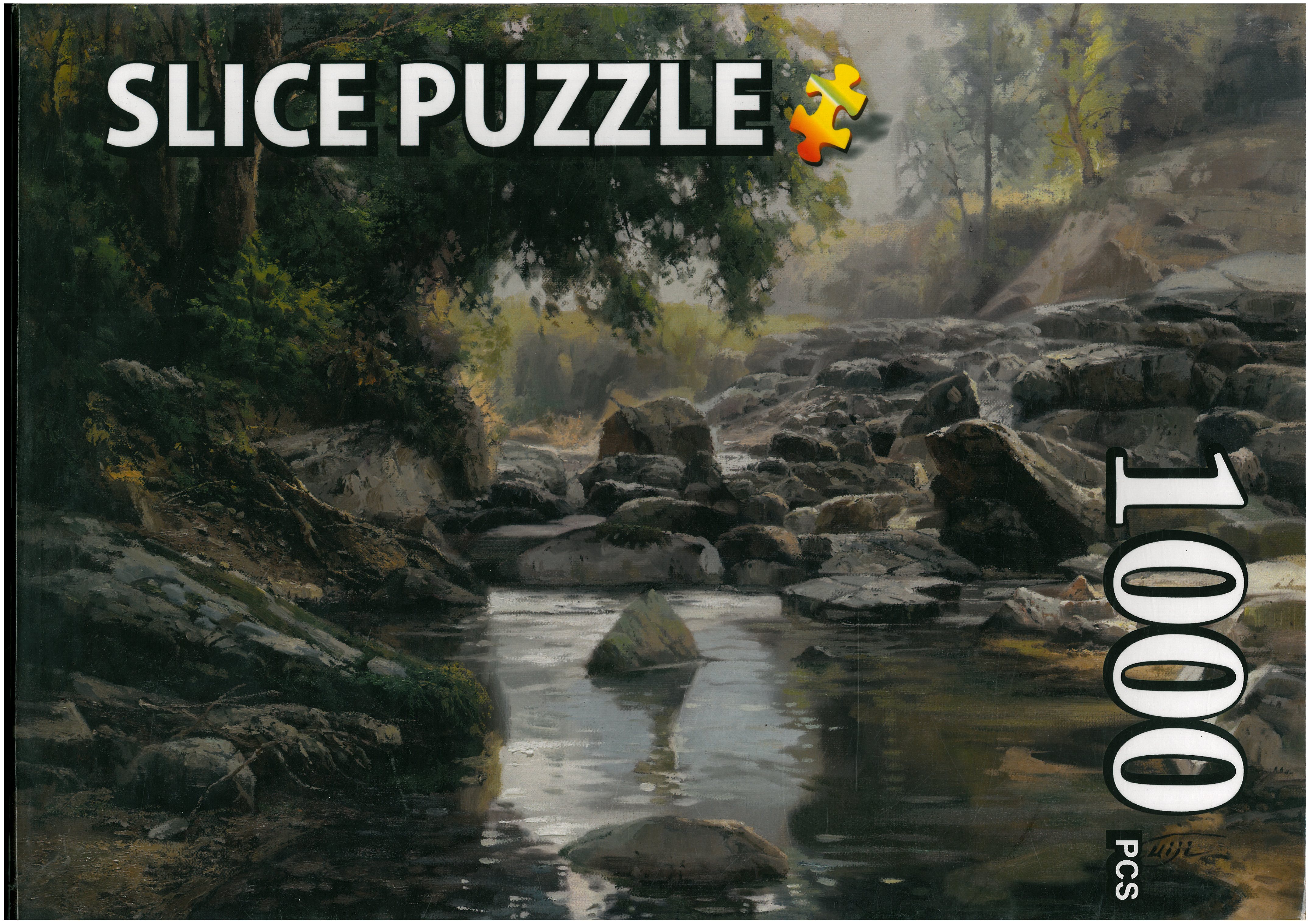 پازل اسلایس 1000 قطعه طرح منظره بکر (چشم انداز طبیعی)