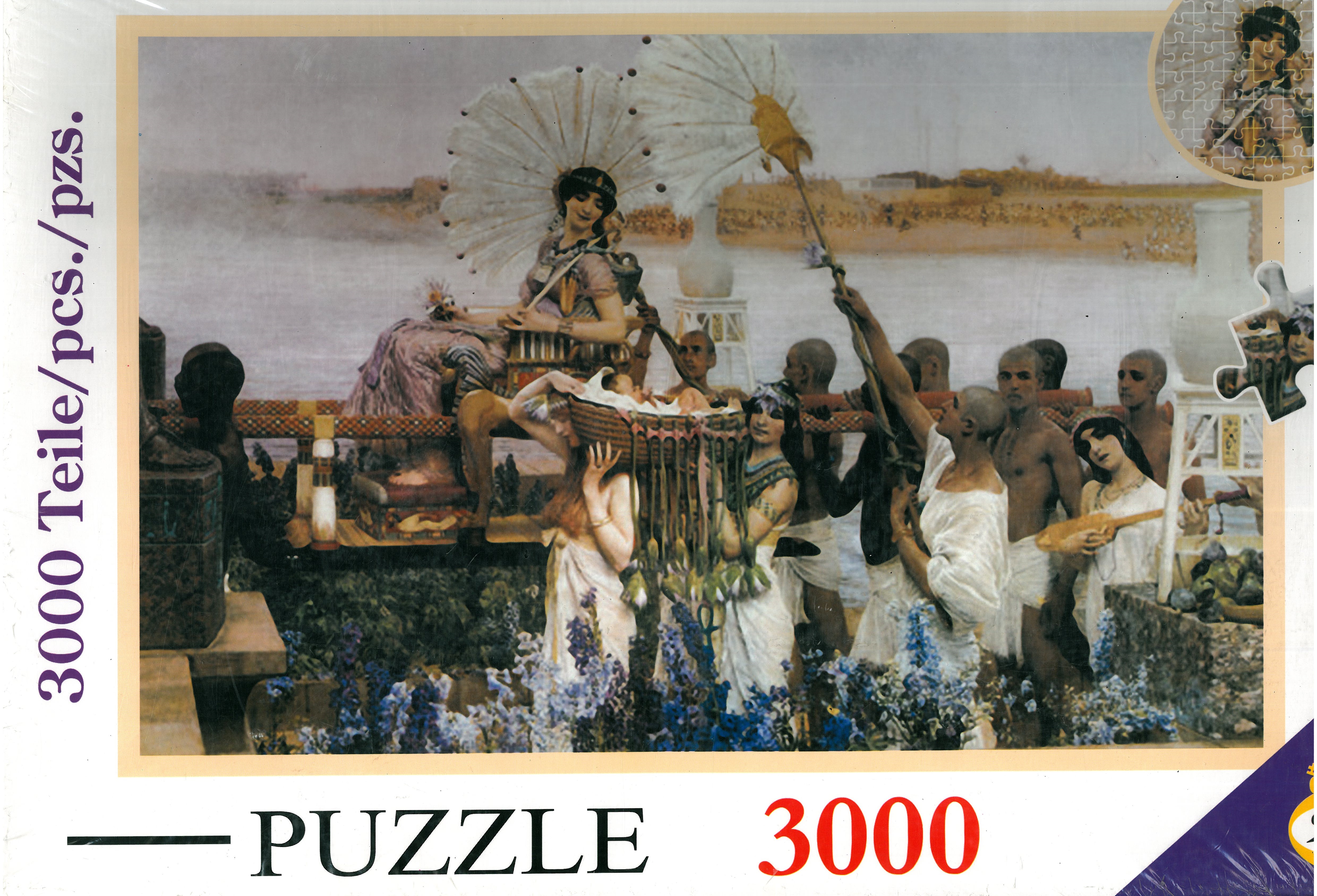 پازل کینگ 3000 قطعه پرنسس مصری (کلئوپاترا)