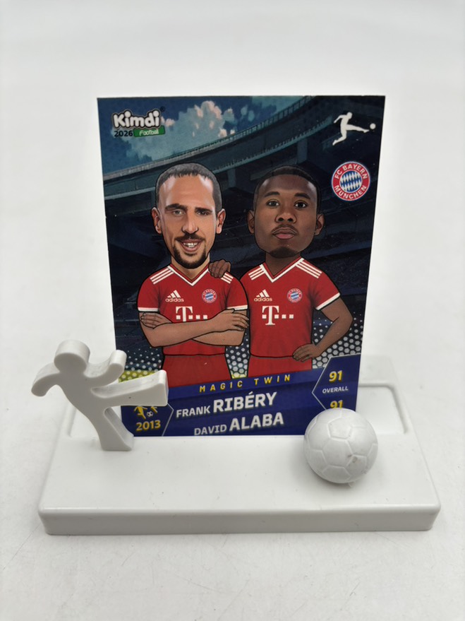 کارت کیمدی سری مجیک تویین فرانک ریبري و دیوید آلابا 2026