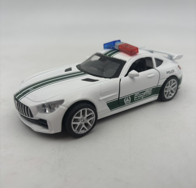 ماشین فلزی بنز پلیس موزیکال 6632/49