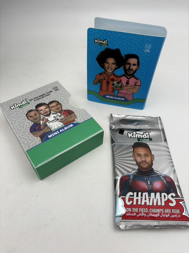 آلبوم کیمدی کوچک آبی کمرنگ مسی با جایزه یک بسته چمس