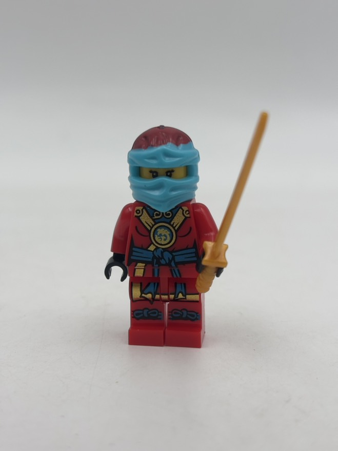 مینی فیگور لگویی جی (Jay) نینجای لباس قرمز و ماسک آبی (نینجاگو) 2636