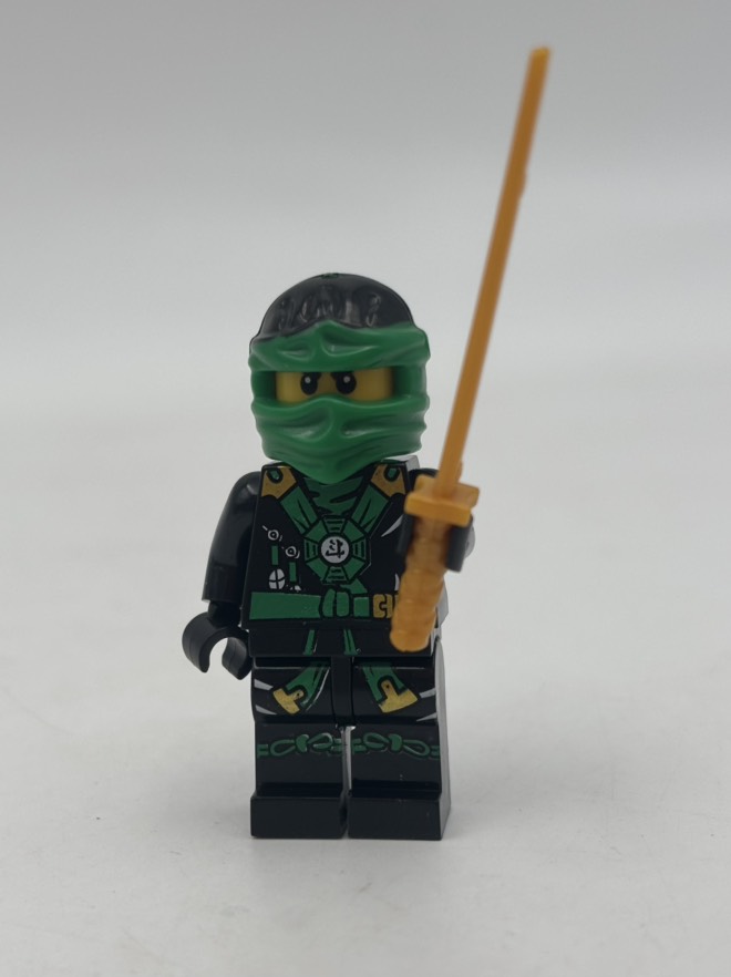 مینی فیگور لگویی لوید (Lloyd) نینجای با لباس مشکی و جزئیات سبز و ماسک سبز (نینجاگو) 2636