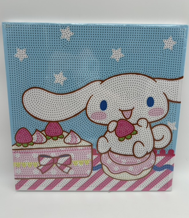 نقاشی الماسی بومی 30*30 سینامورل توت فرنگی به دست