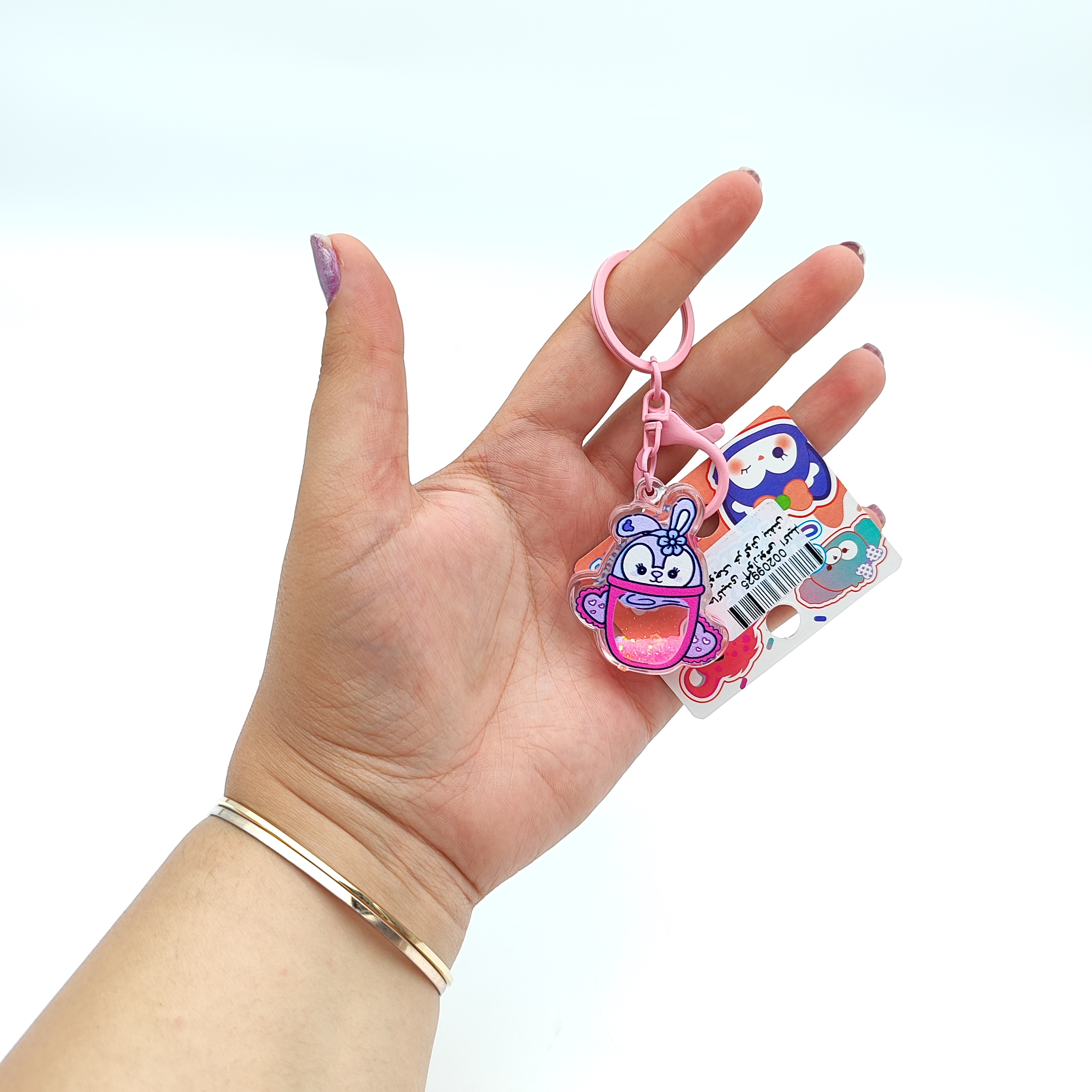 جاکلیدی آکواریومی اکلیلی کوچک خرگوش بنفش