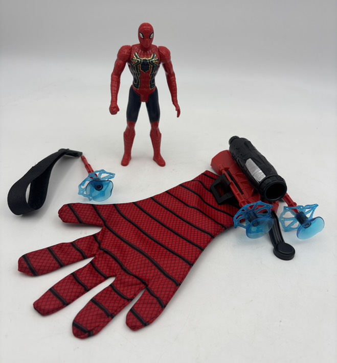 دستکش اسپایدرمن تیر پرتابی با فیگور 11187/42