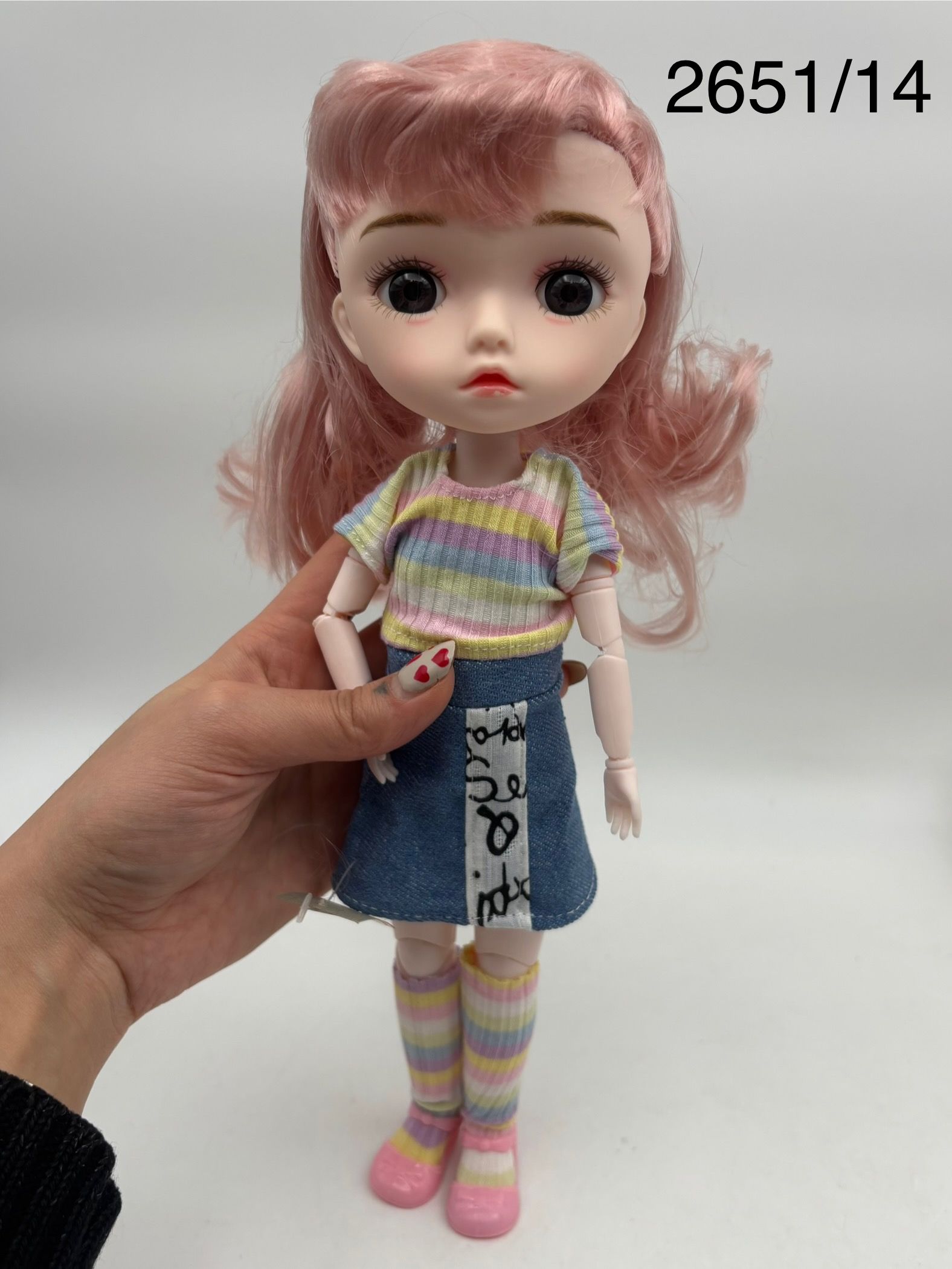 عروسک باربی انیمه ای 35 سانتی موزیکال 2651