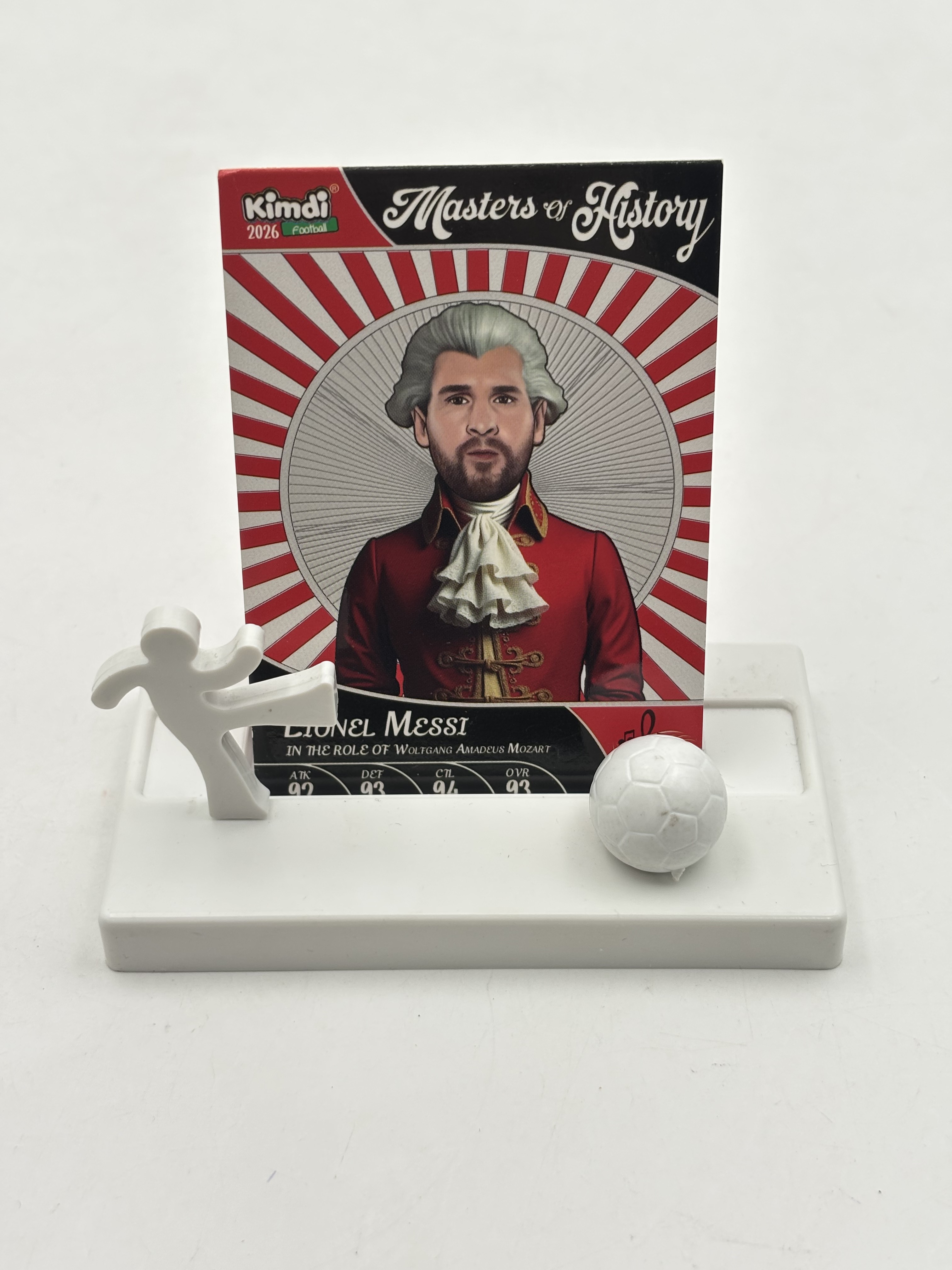 کارت کیمدی سری استاد تاریخ مسی در نقش موتسارت 2026