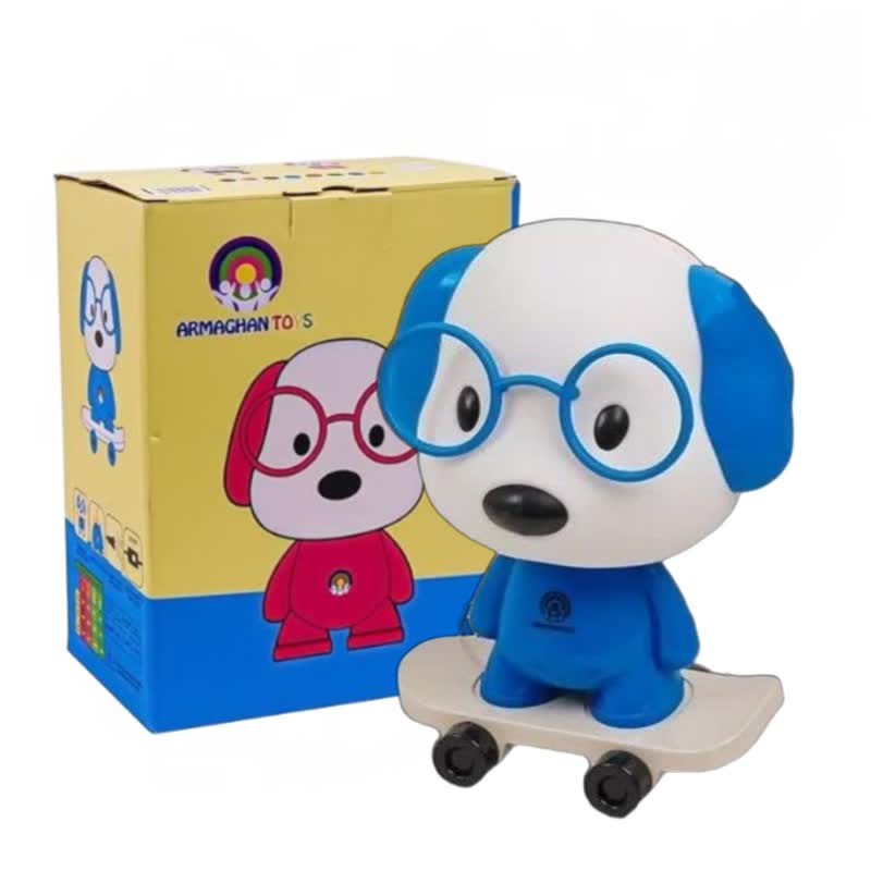 چراغ خواب طرح سگ اسکیت سوار